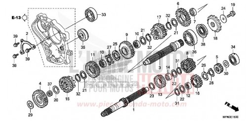 BOITE DE VITESSES CB1000RAE de 2014